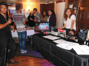 Vendors showcase their brands and art. PHOTO BY FRANCINA SANCHEZ
