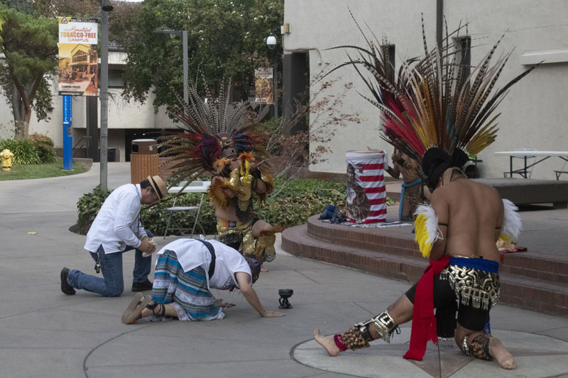 Indigenous Peoples Day organized by Delta Art Professor Mario Moreno displayed Indigenous heritage and traditions through various performances. PHOTOS BY PHOTOGRAPHER ARIANA MALLERY