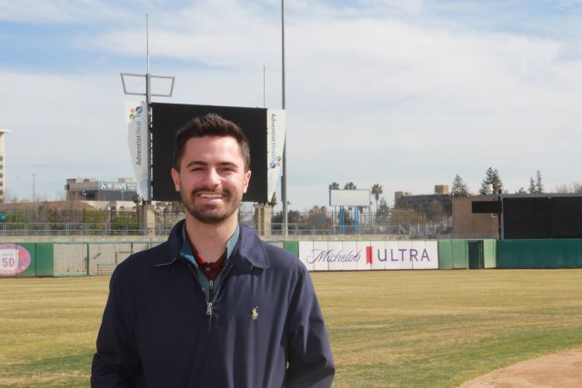 Stockton Ports General Manager Jordan Feneck. COURTESY PHOTOGRAPH
