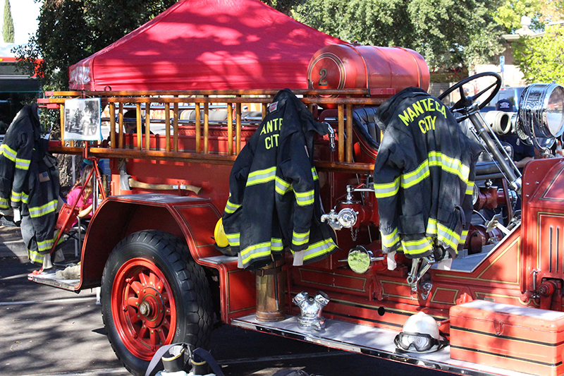 The Manteca Fire Department visits the fair. PHOTO BY LEO LORENTZON