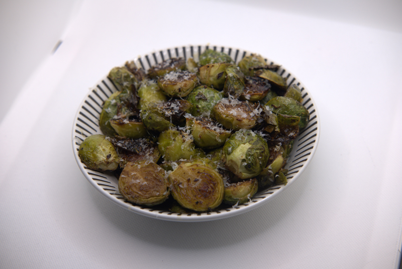Roasted Brussel sprouts. PHOTO BY ARIANNA JUAREZ