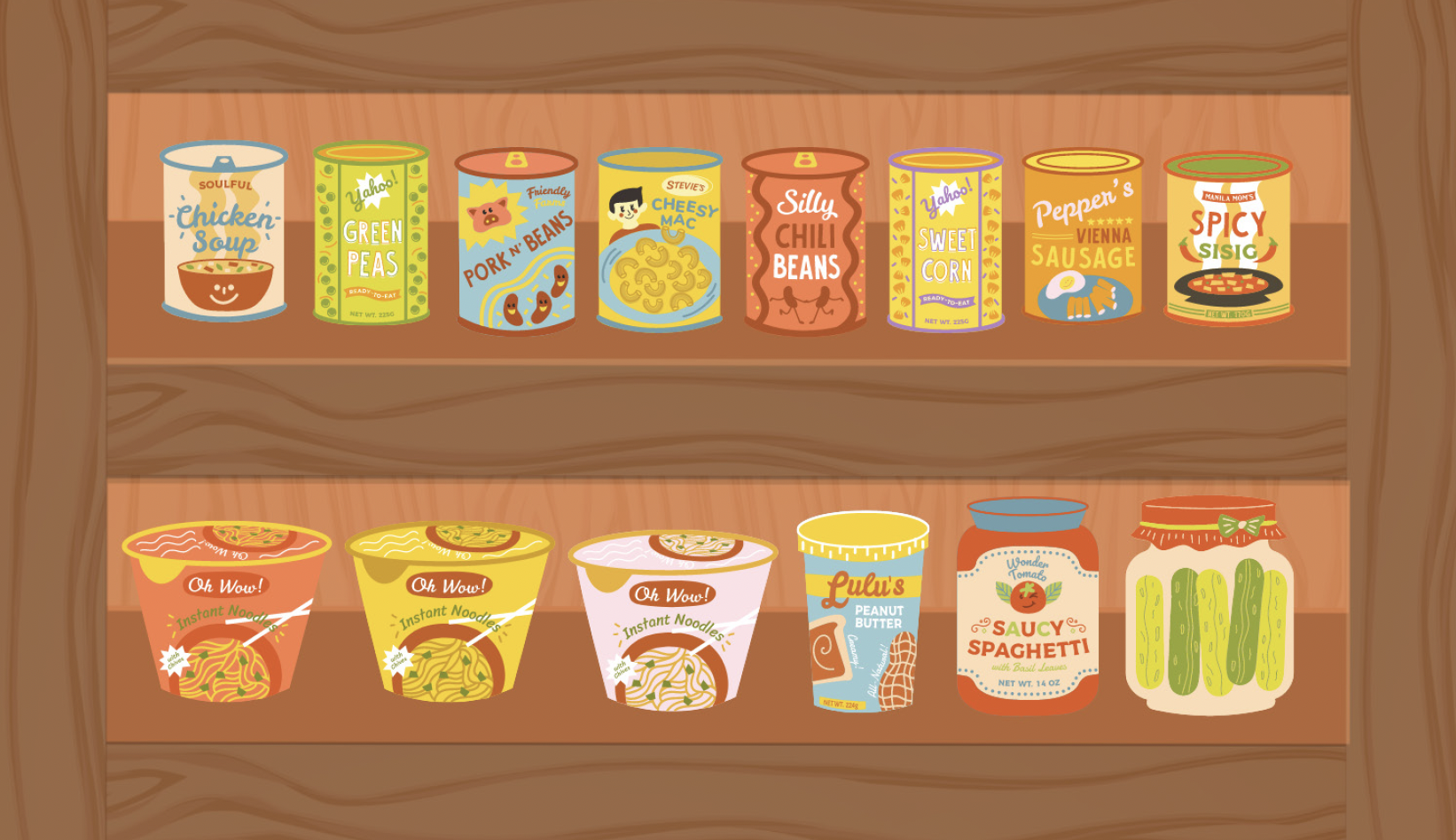 Food pantry graphic