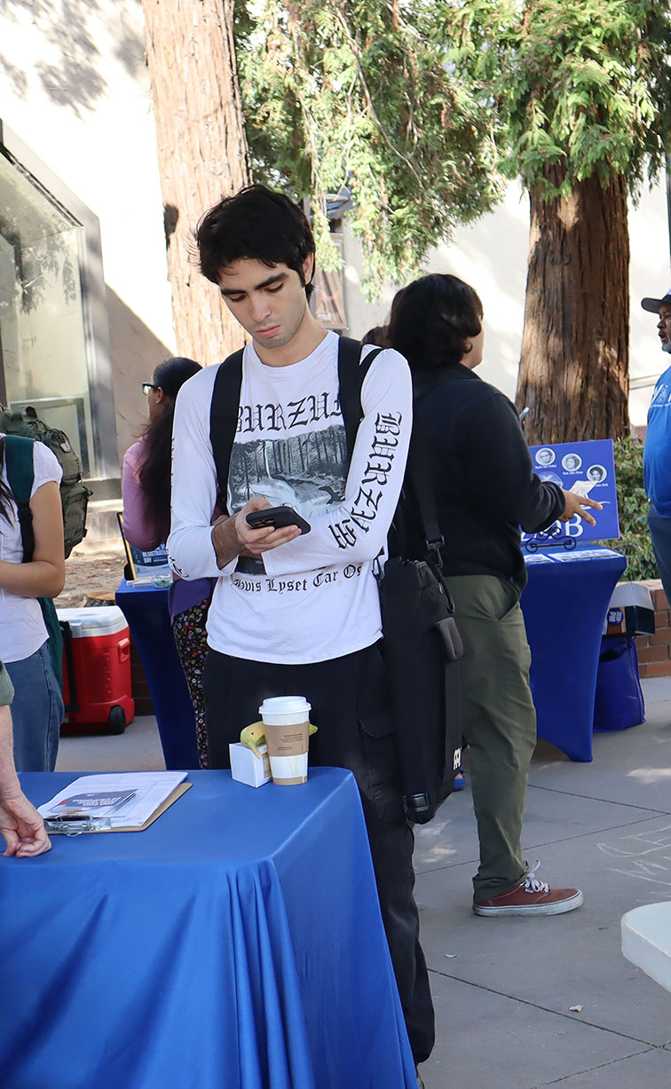 Francisco Peralta, San Joaquin Delta College student