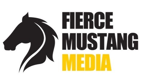 Logo for fierce mustang media group