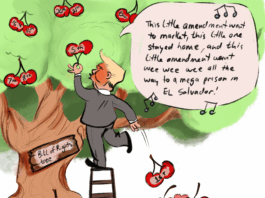 Editorial Cartoon by Kaithlynn Brandon.