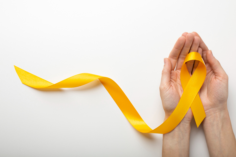 Yellow ribbon for suicide prevention