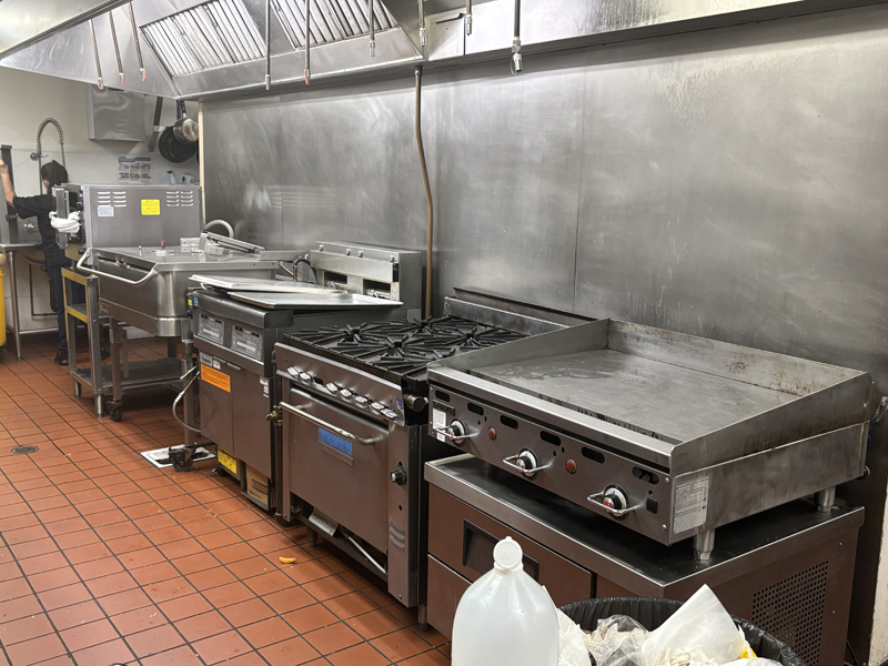 Here are the trays that serve the side dishes, such as chicken tenders and fries (photo taken by Jacob S Manglinong of MCOM 10)