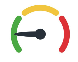 A speedometer dial (decorative image).